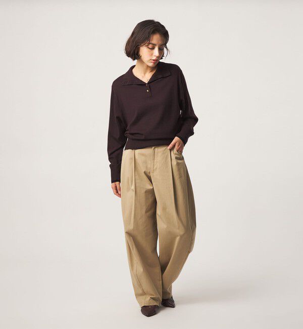UNITED ARROWS green label relaxing「メタルチップ ソフトフラットシューズ 撥水」|ローファー|