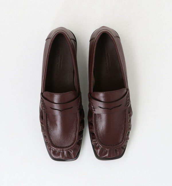 UNITED ARROWS green label relaxing「ギャザー ソフトローファー」|ビジネス・ドレスシューズ|