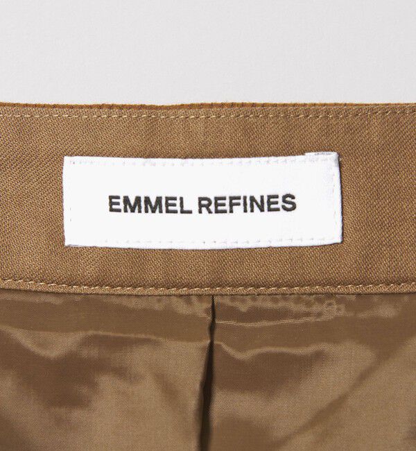 EMMEL REFINES「＜EMMEL REFINES＞EM ホイップ カルゼ ミニスカート」|スカート|