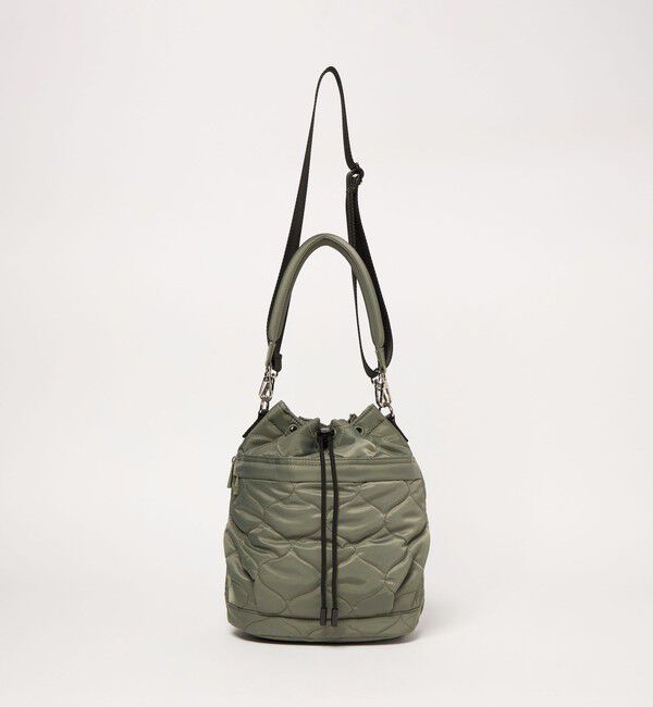 UNITED ARROWS green label relaxing「【WEB限定】＜PARTE＞キルティング ドロストバッグ / ショルダーバッグ はっ水」|ショルダー・メッセンジャー|