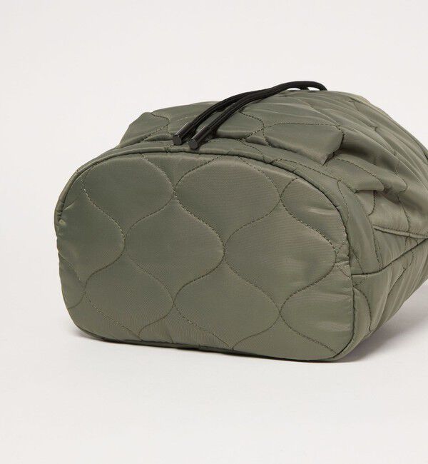 UNITED ARROWS green label relaxing「【WEB限定】＜PARTE＞キルティング ドロストバッグ / ショルダーバッグ はっ水」|ショルダー・メッセンジャー|
