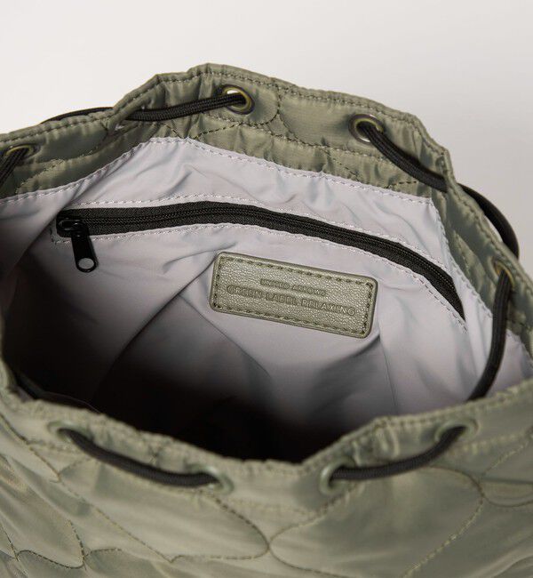 UNITED ARROWS green label relaxing「【WEB限定】＜PARTE＞キルティング ドロストバッグ / ショルダーバッグ はっ水」|ショルダー・メッセンジャー|