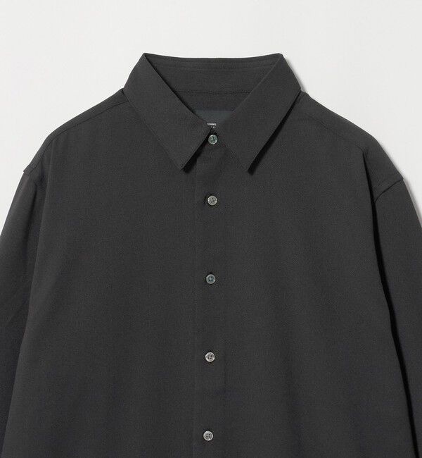 UNITED ARROWS green label relaxing「【WEB限定】JUST fit ウールライク 長袖 シャツ」|シャツ・ブラウス|