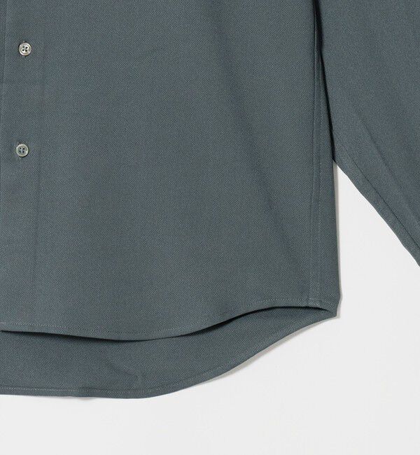 UNITED ARROWS green label relaxing「【WEB限定】JUST fit ウールライク 長袖 シャツ」|シャツ・ブラウス|