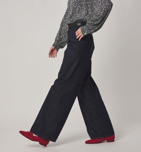 STEVEN ALAN「＜Steven Alan＞コットン スラックス デニムパンツ」|デニム|