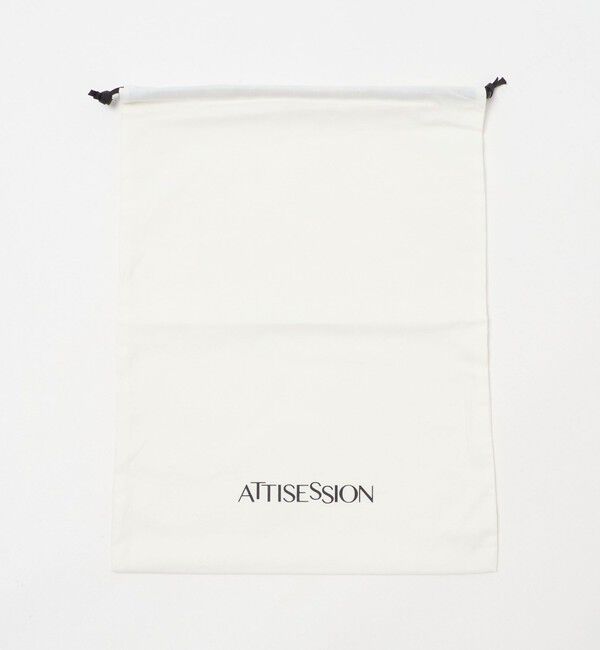 ATTISESSION「＜ATTISESSION＞レザー&times;スエード パイピングミュール」|その他|