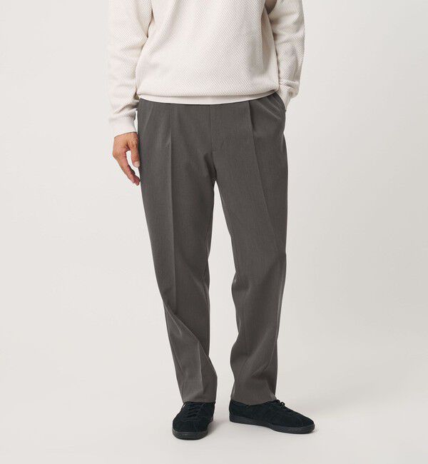 BEAUTY&YOUTH UNITED ARROWS「ダブル トロ イージー スラックス NO.6 ヨコストレッチ」|チノ|