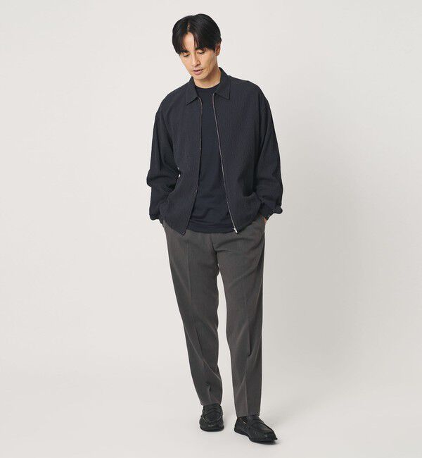 BEAUTY&YOUTH UNITED ARROWS「ダブル トロ イージー スラックス NO.6 ヨコストレッチ」|チノ|