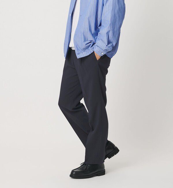 BEAUTY&YOUTH UNITED ARROWS「ダブル トロ イージー スラックス NO.6 ヨコストレッチ」|チノ|