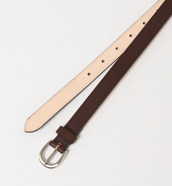 STEVEN ALAN「＜Steven Alan＞レザー 20mm ベルト」|ベルト|