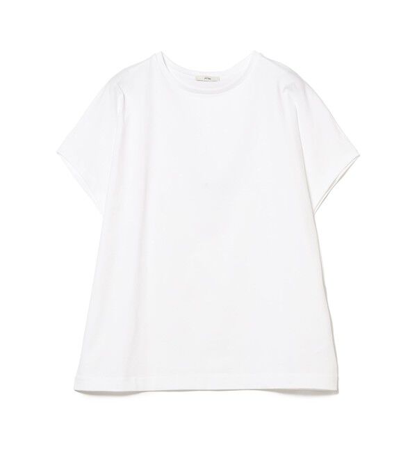 BEAMS SELECTION for WOMEN「ATON / スビンコットン キャップスリーブ Tシャツ」|Tシャツ・カットソー|