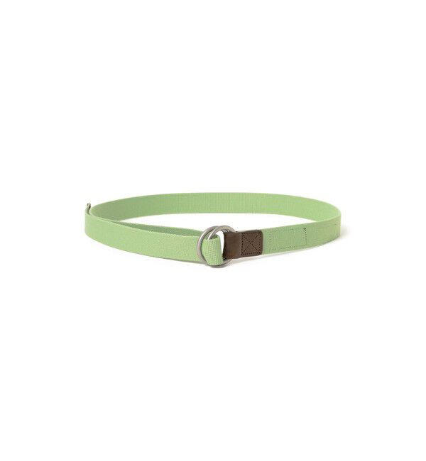 BEAMS SELECTION for WOMEN「GEVAERT BANDWEVERIJ / 30mm ソリッド ベルト 23FW」|ベルト|MINT.GRN