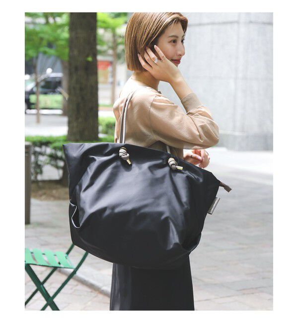 BEAMS SELECTION for WOMEN「VIOLAd&rsquo;ORO / BIANCA ナイロン トートバッグ L」|トートバッグ|