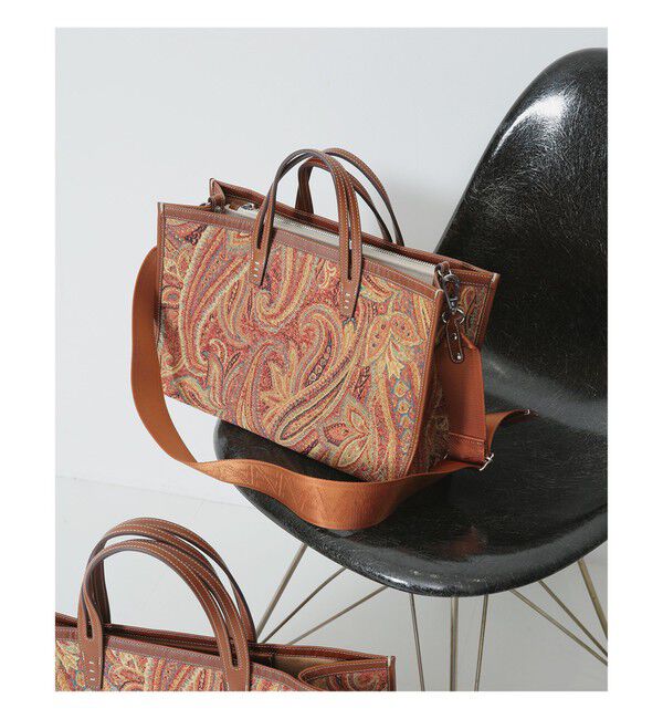 BEAMS SELECTION for WOMEN「A VACATION / BREAD M PAISLEY トートバッグ」|トートバッグ|