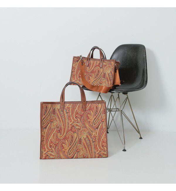 BEAMS SELECTION for WOMEN「A VACATION / BREAD M PAISLEY トートバッグ」|トートバッグ|