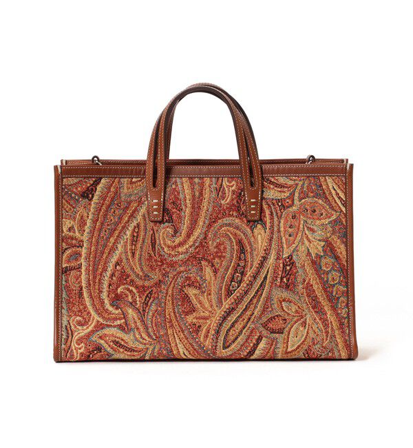 BEAMS SELECTION for WOMEN「A VACATION / BREAD M PAISLEY トートバッグ」|トートバッグ|