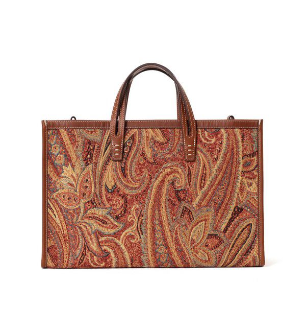 BEAMS SELECTION for WOMEN「A VACATION / BREAD M PAISLEY トートバッグ」|トートバッグ|