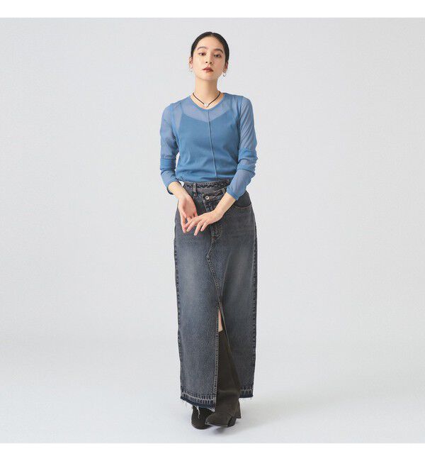 Ray BEAMS 「シアー センター シーム Tシャツ」|Tシャツ・カットソー|