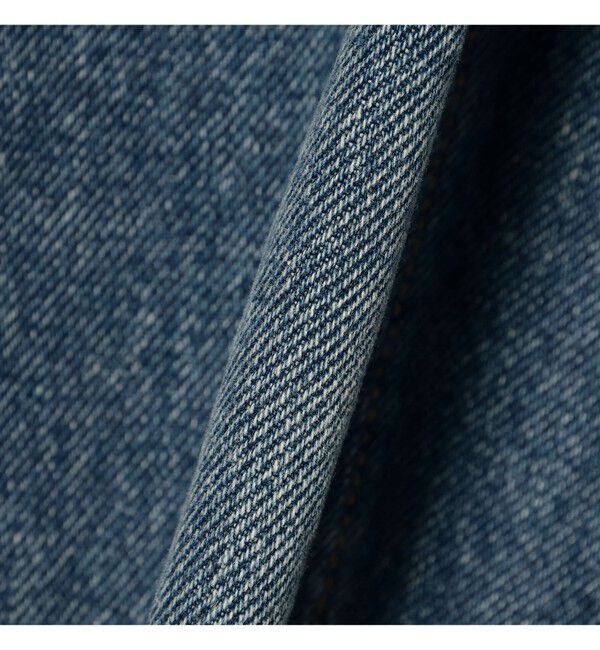 BEAMS SELECTION for WOMEN「B SIDES / RELAXED CUFFED LASSO デニムパンツ VISTA BLUE」|デニム|