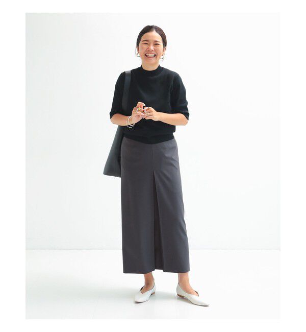Demi-Luxe BEAMS 「シンプル モックネック ニット .M」|ニット・セーター|
