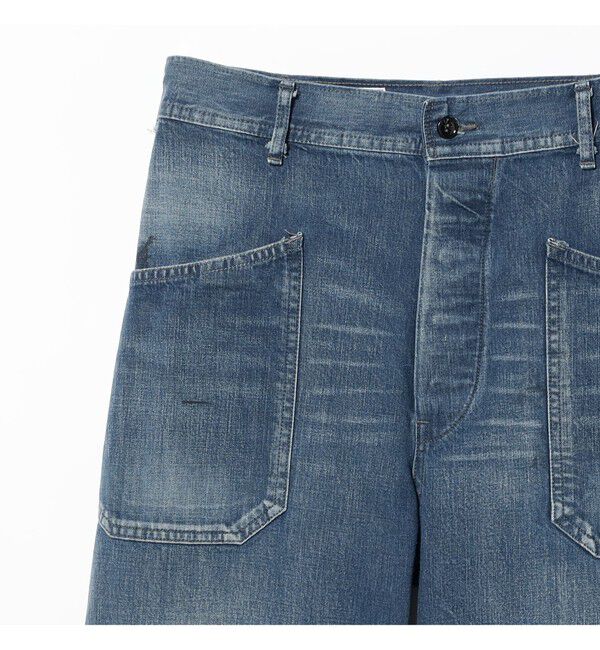 BEAMS SELECTION for WOMEN「【別注】BUZZ RICKSON'S / USN デニム トラウザーズ」|チノ|