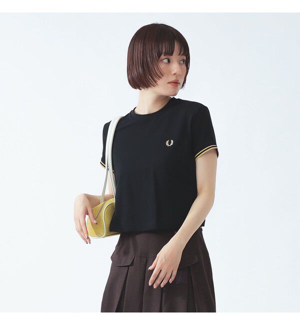 Ray BEAMS 「【期間限定】FRED PERRY / ティップド ピケ Tシャツ」|Tシャツ・カットソー|