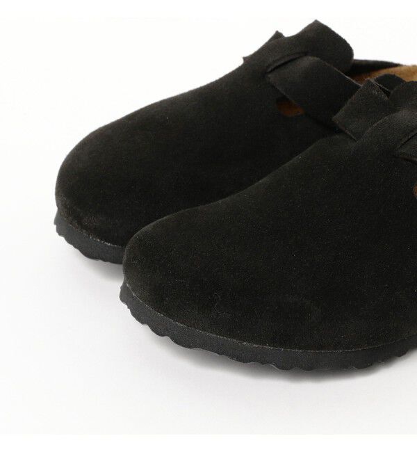 BEAMS「BIRKENSTOCK / Boston BLACK」|サンダル|