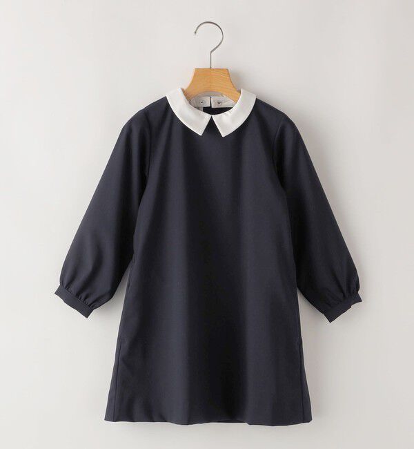 SHIPS KIDS「SHIPS KIDS:110～130cm / セレモニー ストレッチ Aライン ワンピース」|ワンピース|