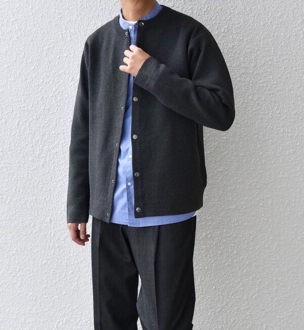 SHIPS any「SHIPS any: 〈手洗い可能〉ミラノリブ クルーネック カーディガン 26AW◆」|カーディガン|
