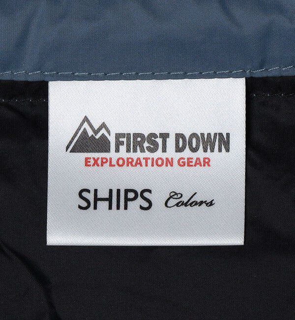 SHIPS Colors 「《追加・新色予約》【一部WEB限定】FIRST DOWN:〈撥水・洗濯機可能〉ライトダウン ブルゾン」|ダウン|