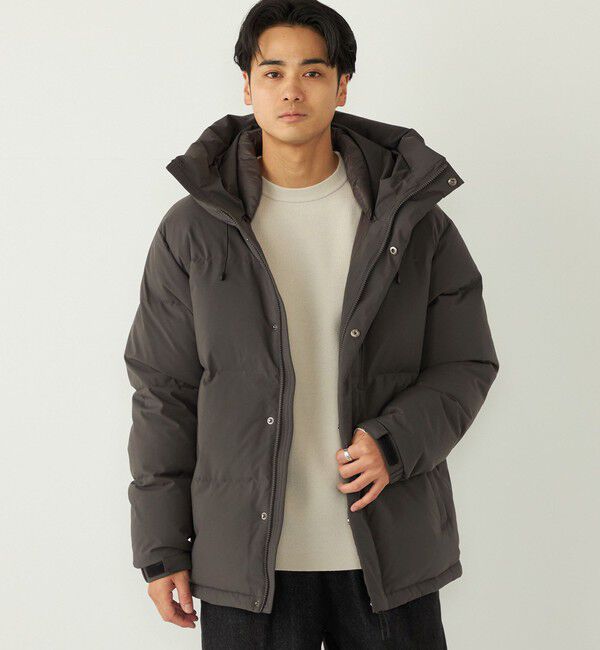 SHIPS Colors 「《追加・新色予約》〈撥水・防風・防花粉・洗濯機可能〉All Weather Tex ダウン◇」|ダウン|ダークグレー