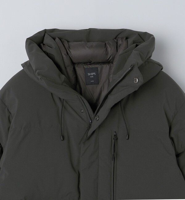 SHIPS Colors 「《追加・新色予約》〈撥水・防風・防花粉・洗濯機可能〉All Weather Tex ダウン◇」|ダウン|