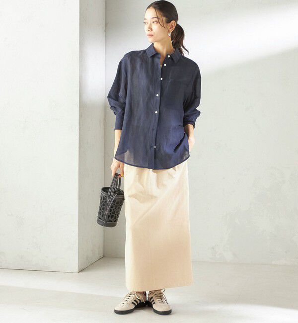SHIPS for women「【一部WEB限定/ SHIPS別注】Champion: タイト スカート」|スカート|