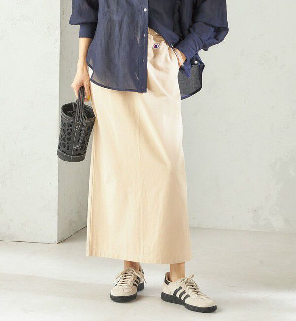 SHIPS for women「【一部WEB限定/ SHIPS別注】Champion: タイト スカート」|スカート|