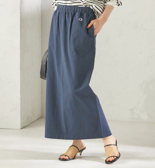 SHIPS for women「【一部WEB限定/ SHIPS別注】Champion: タイト スカート」|スカート|