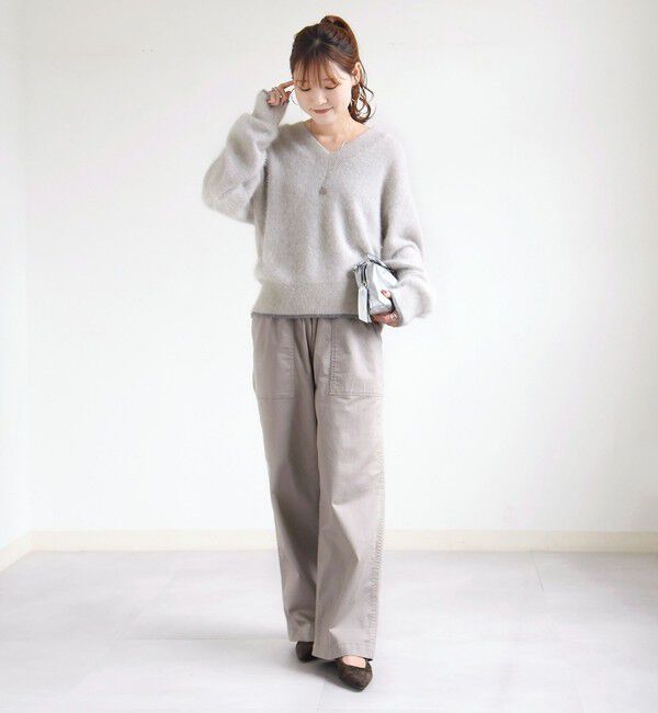 SHIPS for women「【WEB限定】〈洗濯機可能〉ドロスト ベイカー パンツ」|その他|