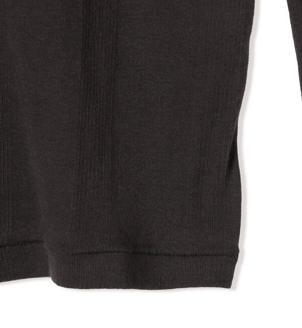 SHIPS for women「【SHIPS別注】miller:シアー ヘンリー ネック ロング スリーブ TEE 26AW」|Tシャツ・カットソー|