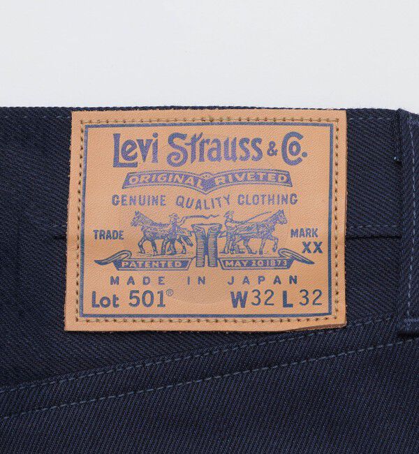 SHIPS「【SHIPS EXCLUSIVE】Levi&rsquo;s BLUETAB: 1980s 501 REGID 」|デニム|