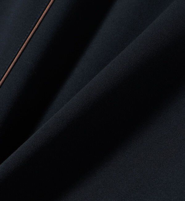 SHIPS for women「SHIPS Primary Navy Label:〈洗濯機可能〉サテン パイピング ジャージ パンツ」|その他|