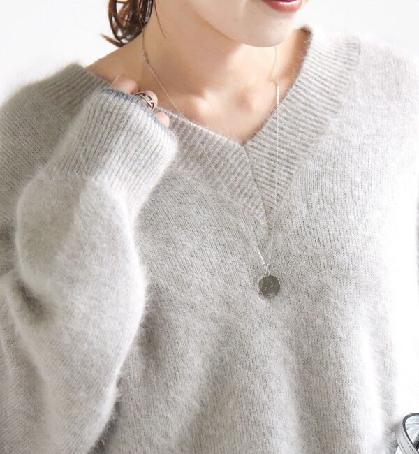 SHIPS for women「2way スライダー コイン チャーム ネックレス」|ネックレス|シルバー