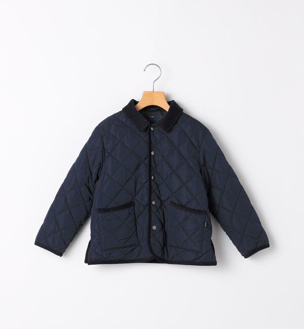 SHIPS KIDS「100～130cm /〈手洗い可能〉 キルト フード ジャケット」|ダウン|