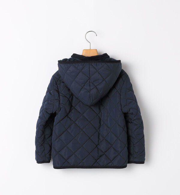 SHIPS KIDS「100～130cm /〈手洗い可能〉 キルト フード ジャケット」|ダウン|