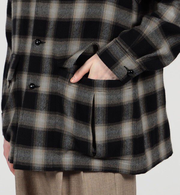 TOMORROWLAND MENS「【別注】PENDLETON コットンカシミヤ シャツジャケット」|ブルゾン・スタジャン|