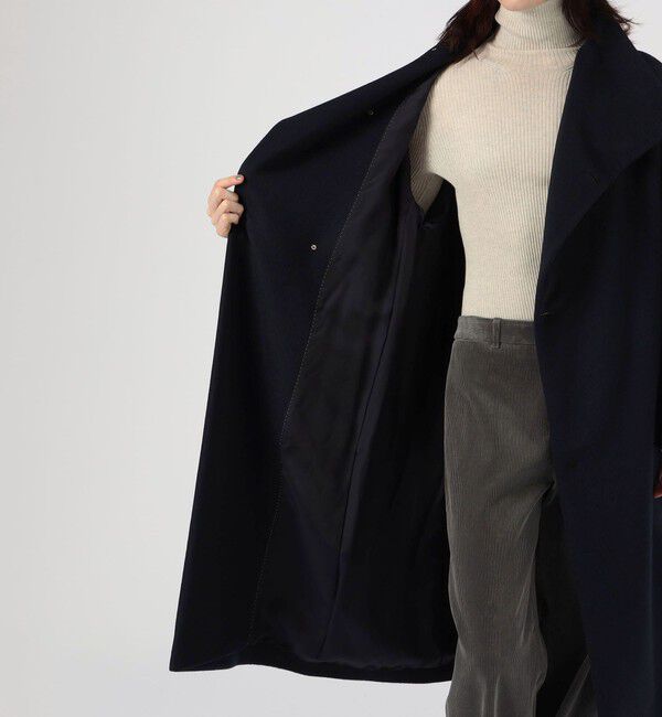 GALERIE VIE「カシミヤビーバー ハイネックロングコート」|その他|