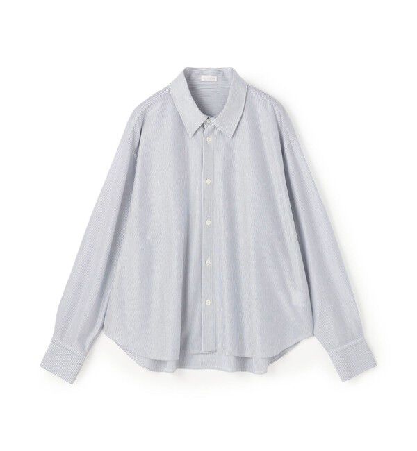 GALERIE VIE「シルキーコットン ショートレングスシャツ」|シャツ・ブラウス|66 ブルー系