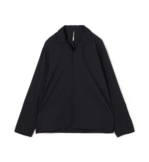 TOMORROWLAND BUYING WEAR「ARC&rsquo;TERYX VEILANCE Cusec LS Shirt M オープンカラーシャツ」|シャツ・ブラウス|19 ブラック