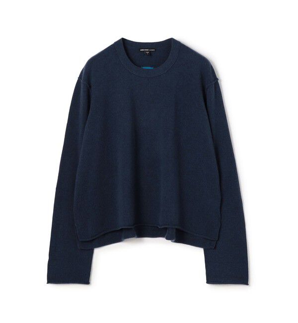 JAMES PERSE「GRATEFUL DEAD リサイクルドカシミヤ バックプリントプルオーバー WRBC3934GM」|ニット・セーター|68 ネイビー系
