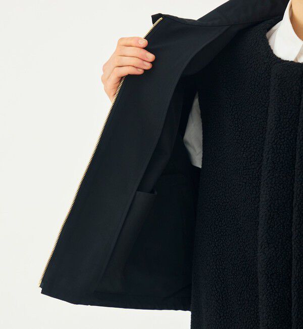 TOMORROWLAND BUYING WEAR「【別注】VACHEMENT Blouson inside vest コート」|ミリタリー・モッズコート|