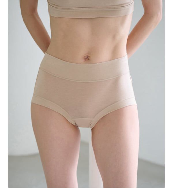 EMILYWEEK「【ACTIVE】Bamboo ボーイレッグショーツ（ベージュ）」|インナー|
