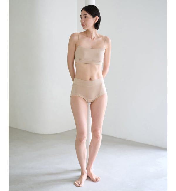 EMILYWEEK「【ACTIVE】Bamboo ボーイレッグショーツ（ベージュ）」|インナー|